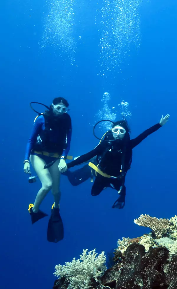 scuba diving vacation