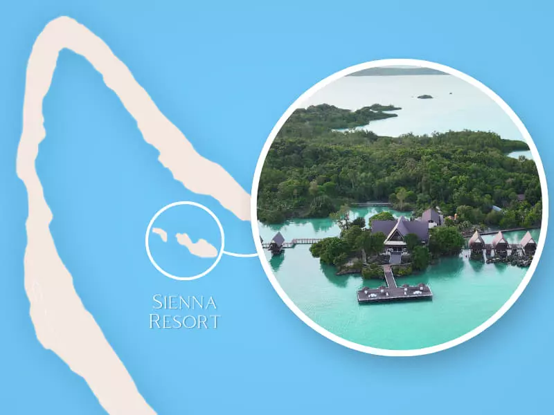 sienna resort maratua location