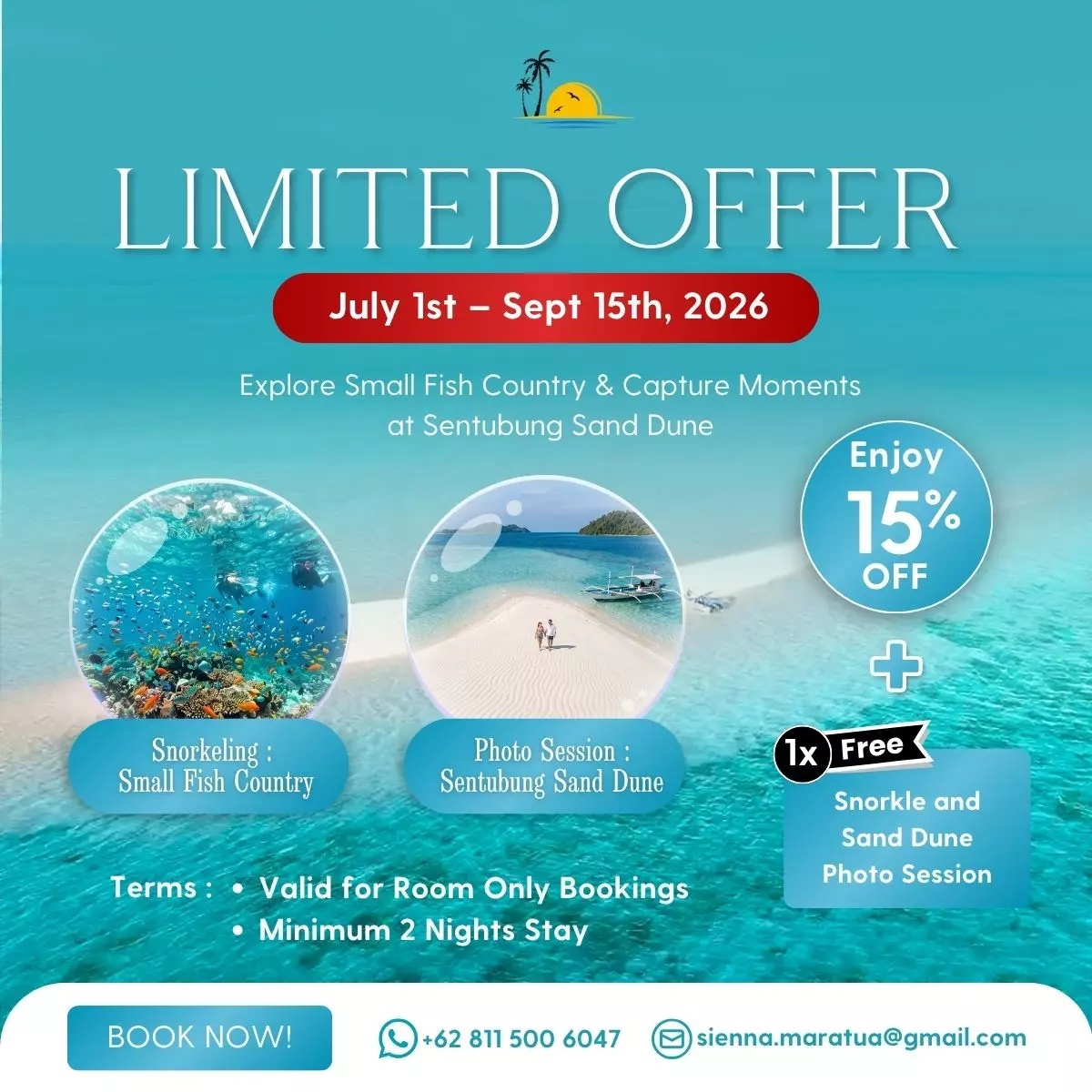 promo sienna resort