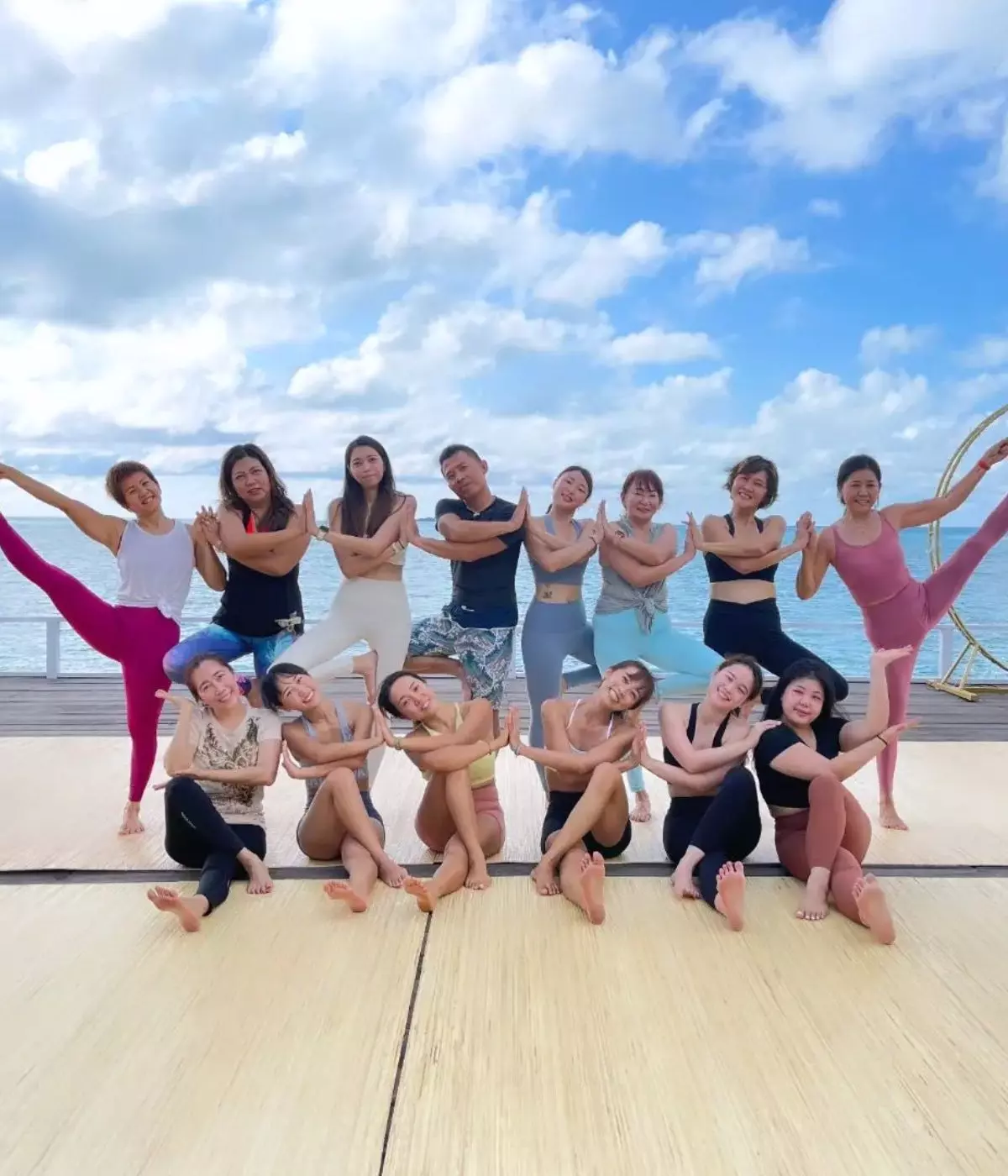 Beachfront Wellness: Yoga and Relaxation at Sienna Resort Maratua Island